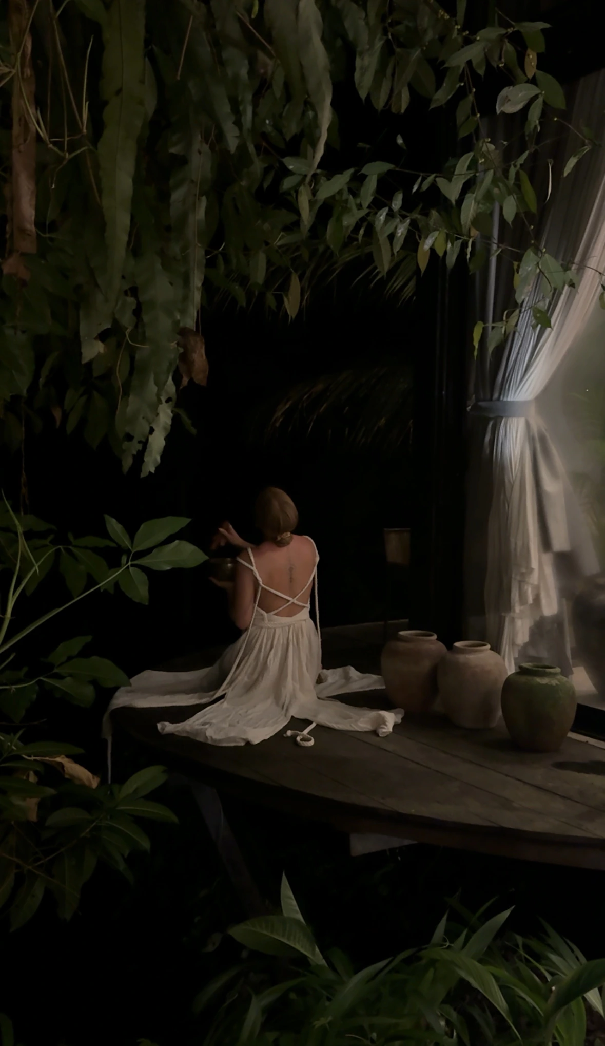 Victoria taking a quiet moment